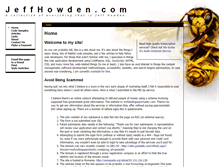 Tablet Screenshot of jeffhowden.com